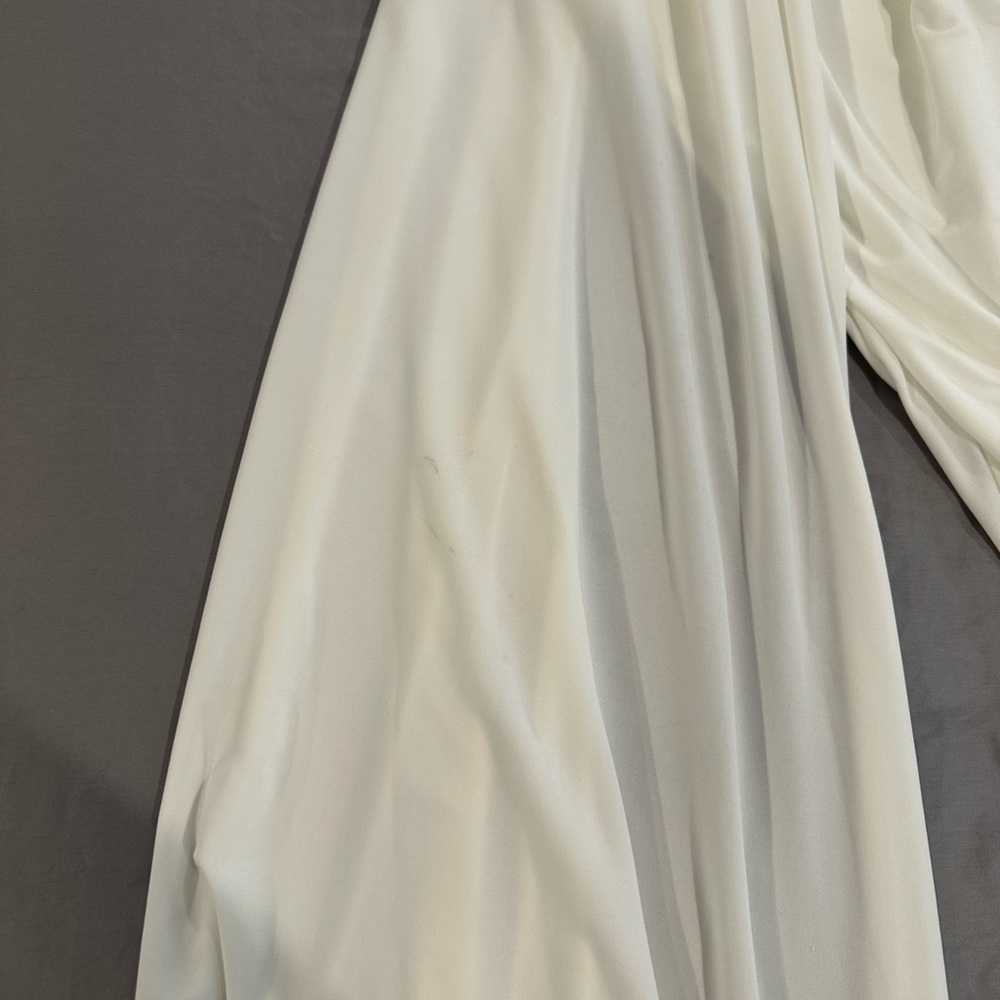 Club l London Elegant White One-Shoulder Dress US 12 - Picture 4 of 5